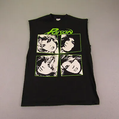 Poison Shirt Mens Medium Black Green 20 Years Of Rock 2006 Concert Tour Tank Top • $17.48