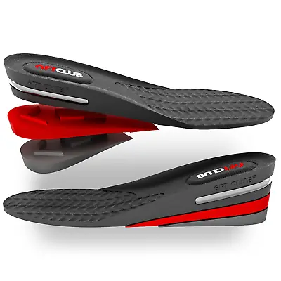 6FT CLUB Height Increase Insole 2.35 Inch Adjustable Taller Elevation Shoe Lift • $29.95