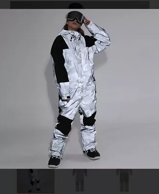 Mountain Destroyer Snowshred One Piece Ski Suits Winter Snowsuits • $200