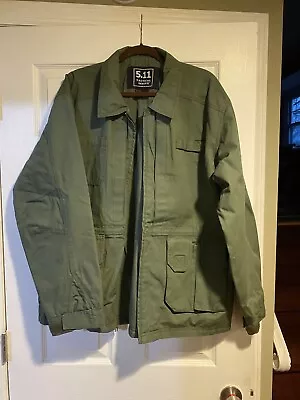 5.11 Tactical Series Men's Jacket Size Large Green • $30