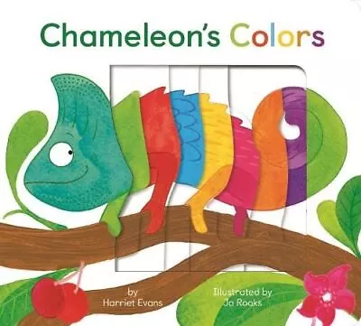Chameleon's Colours Jo Rooks Board Book Like New • £9.99
