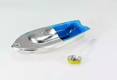 £35.32 • Buy New Fun Steam Powered Tin Toy Boat Pop Putt Sound Made In India I67-24