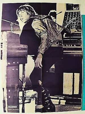 Rare Keith Emerson Original 70's 1970s Poster Vintage Manifesto Ciao 2001 • £20.46