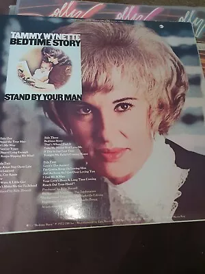 Tammy Wynette Stand By Your Man Bedtime Story Lp Record • £4