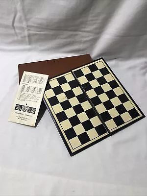 Vintage Drueke Remotrol Magnetic Travel Chess Board Box& Instructions! No Pieces • $18