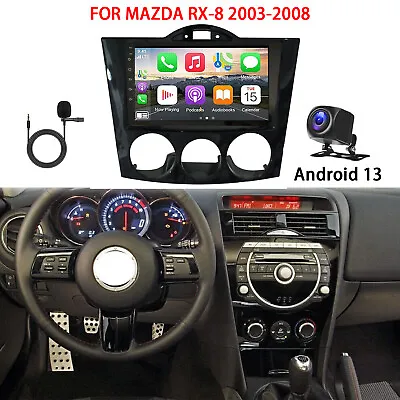 Car Stereo Radio For Mazda Rx-8 2003-2008 9  Android 13.0 Gps Navigation 2+32gb • $135.71