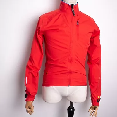 MAVIC Men's Red Full-Zip Lightweight Windstopper Waterproof Cycling Jacket XS  • $29.50