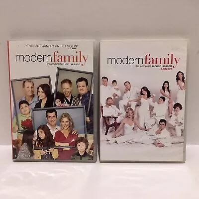 MODERN FAMILY  DVDs  Seasons 1 & 2 • $9.99