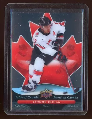 2009-10 McDonald's Upper Deck Pride Of Canada #PC3 Jarome Iginla *S4968 • $10.81