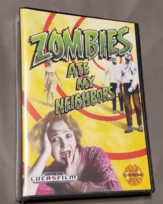 Zombies Ate My Neighbors Green Cart -- Limited Run Games Factory Sealed/New! • $110