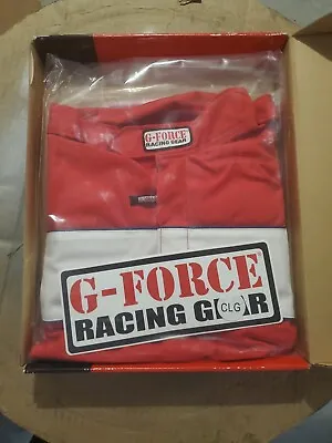 G-Force 105 Racing Jacket | Single Layer | Youth Large | Red/White | SFI 3.2a/1 • $35