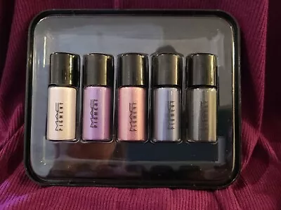 MAC Dress Set:5 Cool Pigments Frozen WhiteVioletPinked MauveNaval BlueDark.. • $65