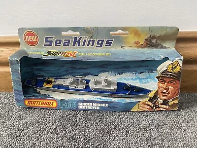 MATCHBOX Lesney 1975 Vintage Sea Kings K-308 Guided Missile Destroyer With Box • £15.95