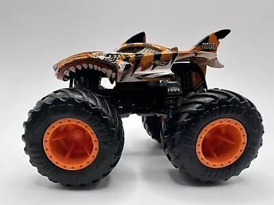 Hot Wheels Monster Jam Tiger Shark Monster Truck 1:64 Orange/Black • $6.99