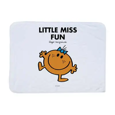 Little Miss Fun Blanket Mr Men Home Cosy Soft Throw • £20