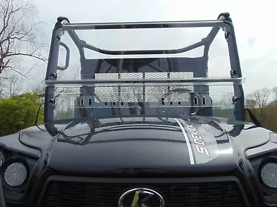 Kubota RTV XG850 Scratch Resistant MR10 Lexan Windshield W/ Quick Connect Clamps • $514.95