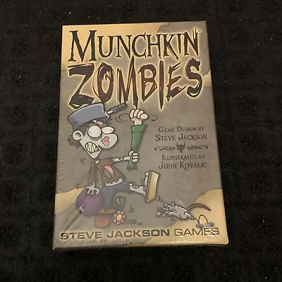 Munchkin Zombies By Steve Jackson Games - Brand New Sealed Game • $28.99
