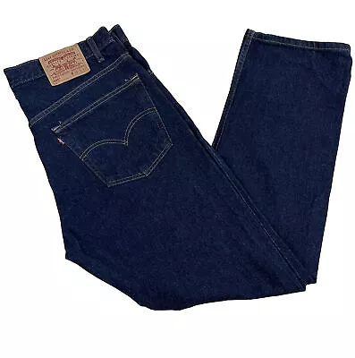 Vintage Levis 505 Jeans Mens 38x32 Blue Preppy Work 90s Y2K Heritage Biker Punk • $20