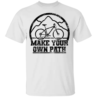 Make Your Own Path Mountain Biking Youth T-Shirt • $22.95