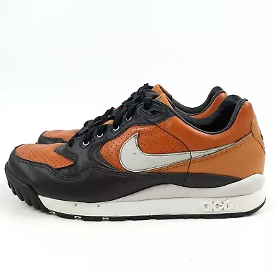 Nike Air Wildwood ACG Sneakers Womens 6.5 Shows Leather Black Brown A031160-800 • $38.68