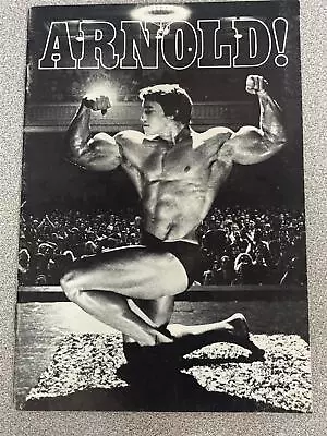 ARNOLD! PHOTO ALBUM Bodybuilding Muscle SCHWARZENEGGER Booklet 1976 • $199.99