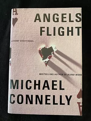 Signed 1st Edition 1st Printing! Angels Flight By Michael Connelly 1999 HCDJ VG • $25