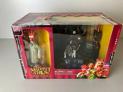 Palisades Muppet Labs Series 1 Playset NIB Sealed + Rizzo Rat Figure • $83.29