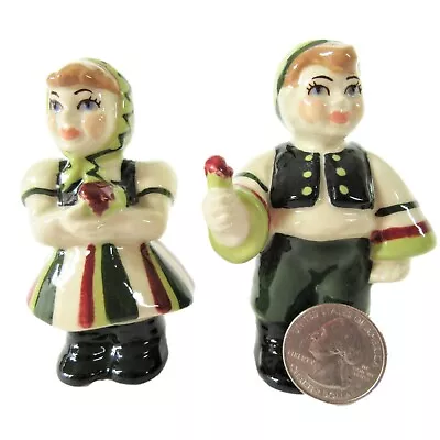 Ceramic Arts Studio Wee Swede Boy And Girl Figurines Hard To Find 1949 USA • $29.89