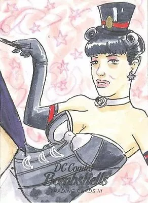 Cryptozoic DC Comics Bombshells Series 3 Sketch Card Of Zatanna By Mark Stroud • $24.99