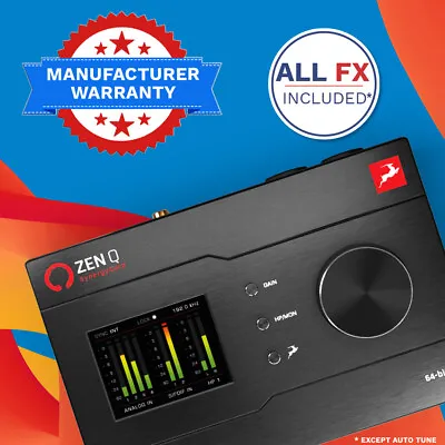 Antelope Audio - Zen Q Synergy Core | 14x10 Audio Interface | Refurbished • $425