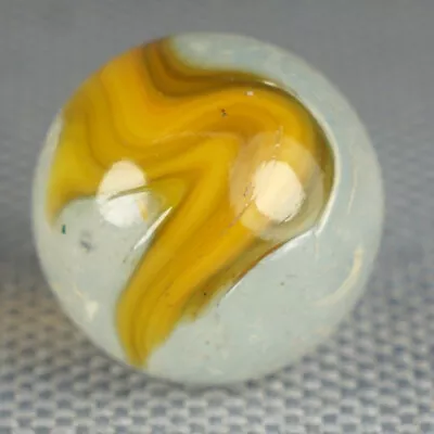 Vintage Marble NM+ 5/8 Peltier Glass Opal Base Peerless Patch-One Killer Old Mib • $19.97