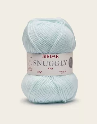 Sirdar Snuggly 4 Ply Baby Soft Knitting Wool/Yarn 50g - 0304 Pearly Green • £2.99