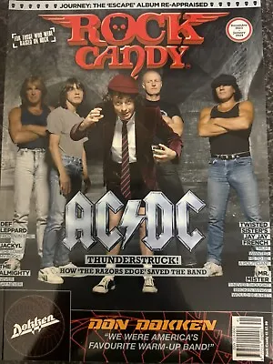 Rock Candy Magazine #41 2023 AC/DC Don Dokken The Almighty Def Leppard Jackyl. • £8.99