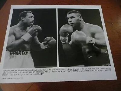 Boxing. Mike Tyson Vs. Pinklon Thomas Promotional Photo. • $20