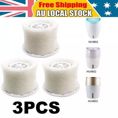 3X Wicking Filter Replace For Philip HU4801 HU4802 HU4803 Humidifier Wick Filter • $19.64