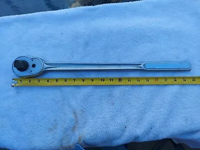 Vintage Kal #1849 3/4” Drive Ratchet  19-1/2” Long-Made In JAPAN VERY STRONG. • $9.99