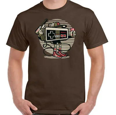 Mens Retro Funny Gaming T-Shirt Nintendo Video ZX Spectrum Atari PC Console Top • £10.99