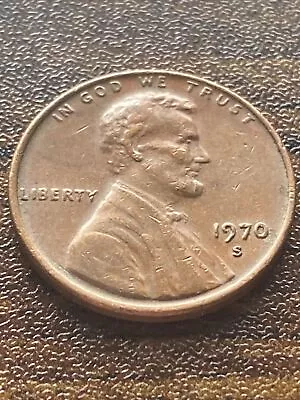 1970 S Lincoln Memorial Cent Penny Actual Coin TK3781* • $1.64