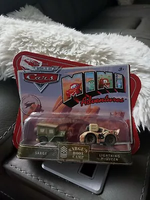 Disney Pixar Cars Mini Adventures Sarge's Boot Camp SARGE & LIGHTNING MCQUEEN • $14.99