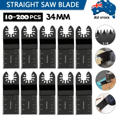 $10.99 • Buy 50PCS Oscillating Multi Tool Blade Saw Blades Wood Metal Cutter For Dewalt Bosch