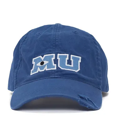 Disney Park M U Monsters University Baseball Hat Cap NEW Adult Size • $39.90