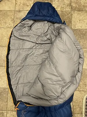 Eddie Bauer Snowline 2.0 20F Sleeping Bag Down Hybrid Blue • $140