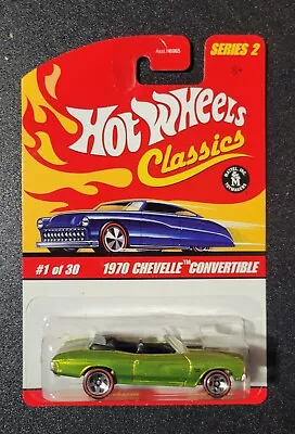 $7.99 • Buy Hot Wheels Classics 1970 Chevy Chevelle Convertable Green