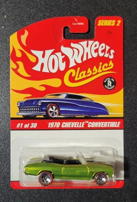 $7.99 • Buy Hot Wheels Classics 1970 Chevy Chevelle Convertable Green