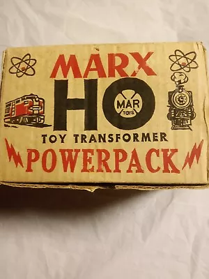 MARX 6049 Toy Transformer HO Powerpack ~Pristine Example Original Box • $19.99