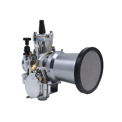 Motorcycle 55mm Carburetor Air Filters With Screen Velocity Stacks For Carb • $14