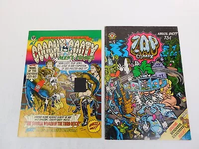 Zap Comix 5 + Coochy Cooty Comics - Robert Williams Underground Comic Lot • $20
