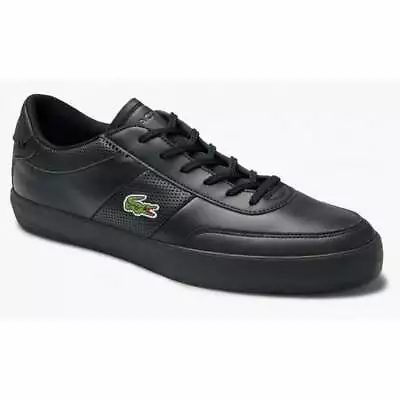 Lacoste Court Master CMA Black (N92) Mens Trainers All Sizes • £39.99