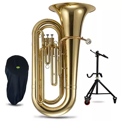 Jupiter JTU730 Series 3-Valve 4/4 BBb Tuba With Tuba Essentials Stand Pack • $4841