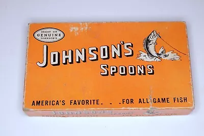 Vintage Johnson Spoon Store Display Box • $43.70